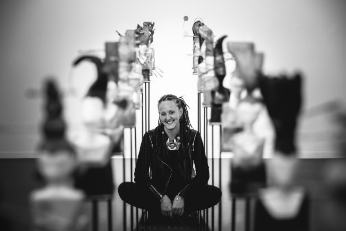 LARA, ART BOX CENTRO ARTE CONTEMPORANEA CAVALESE (TN) -ITALY-2017