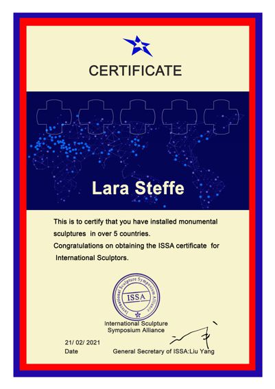 CERTIFICATO ISSA, CINA 2020