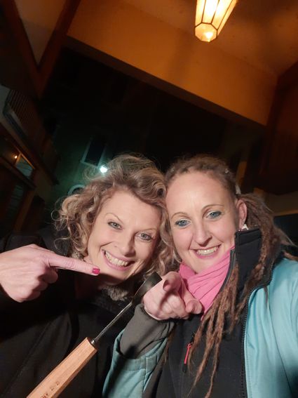 con l'artista: Arianna Gasperina "ARYA"  (Italy)