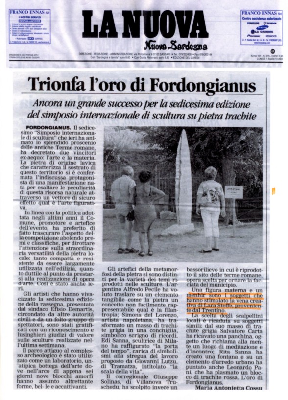la Nuova Serdegna 2006