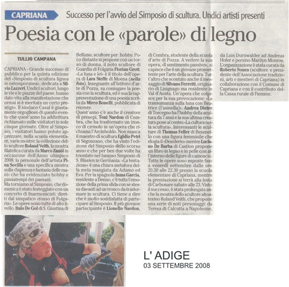 L'ADIGE 2008