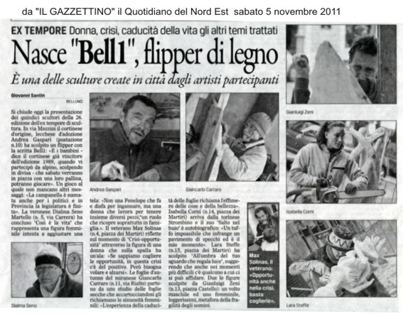 IL GAZZETTINO, 05 nov.2011