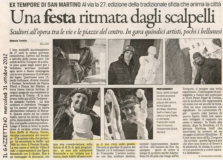 il Gazzettino 31.10.12.JPG