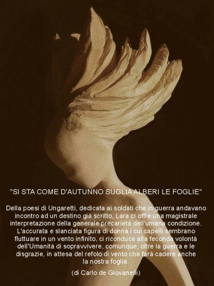 SI STA' COME D'AUTUNNO SUGLI ALBERI LE FOGLIE  2014