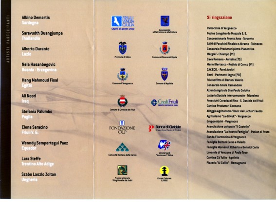 x° SIMPOSIO INTERNAZIONALE SU PIETRE DEL F.V.G. 2007