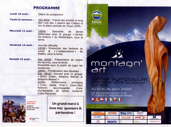 MONTAGN'ART 2009