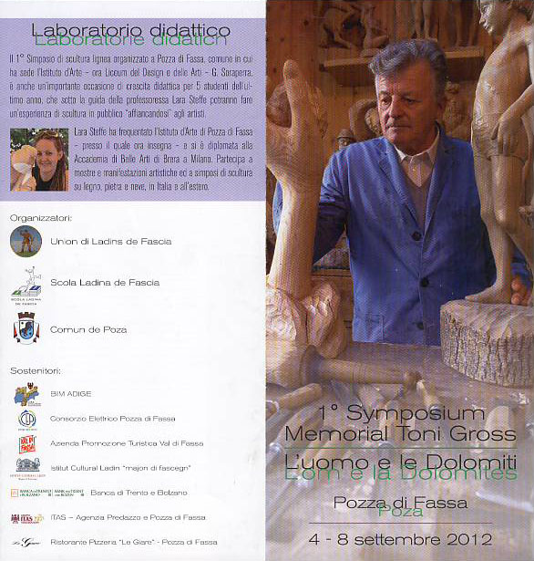 LABORATORIO DIDATTICO TONY GROSS 2012